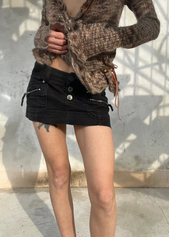 Mini gonna denim Bershka 1998