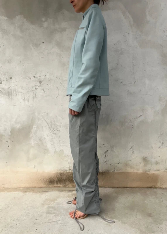 Giacca anni '90 baby blue