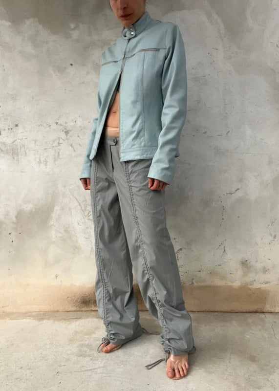 Giacca anni '90 baby blue