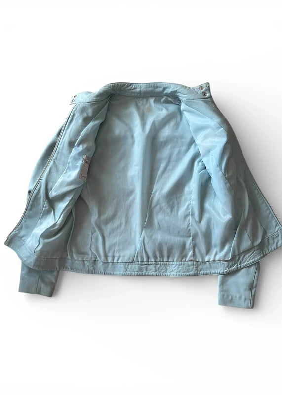 Giacca anni '90 baby blue