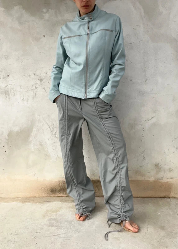 Giacca anni '90 baby blue