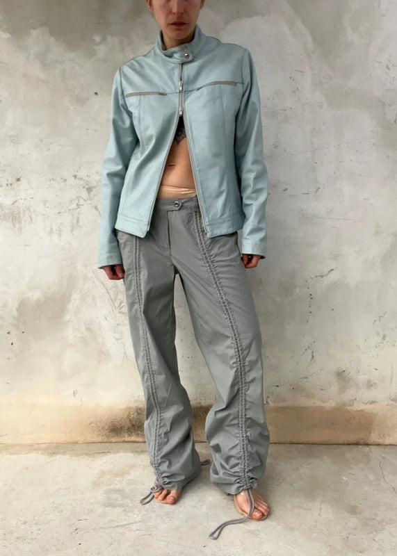 Giacca anni '90 baby blue