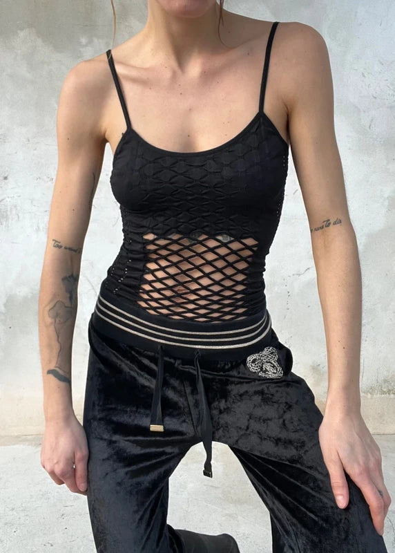 Seamless top nero
