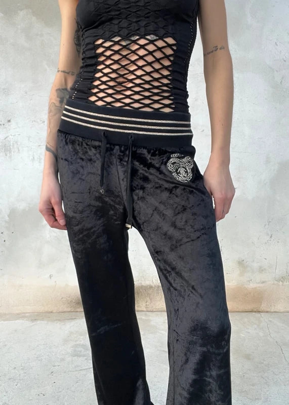 Pantaloni ciniglia Roberto Cavalli Gym