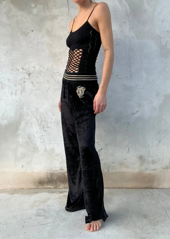 Pantaloni ciniglia Roberto Cavalli Gym