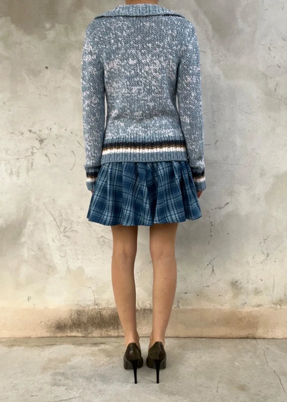 Jumper polo scollo V