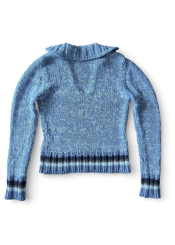 Jumper polo scollo V
