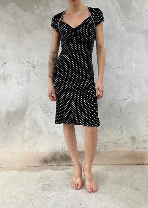 Abito vintage a pois