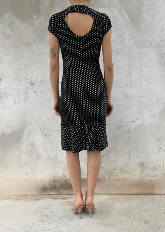 Abito vintage a pois