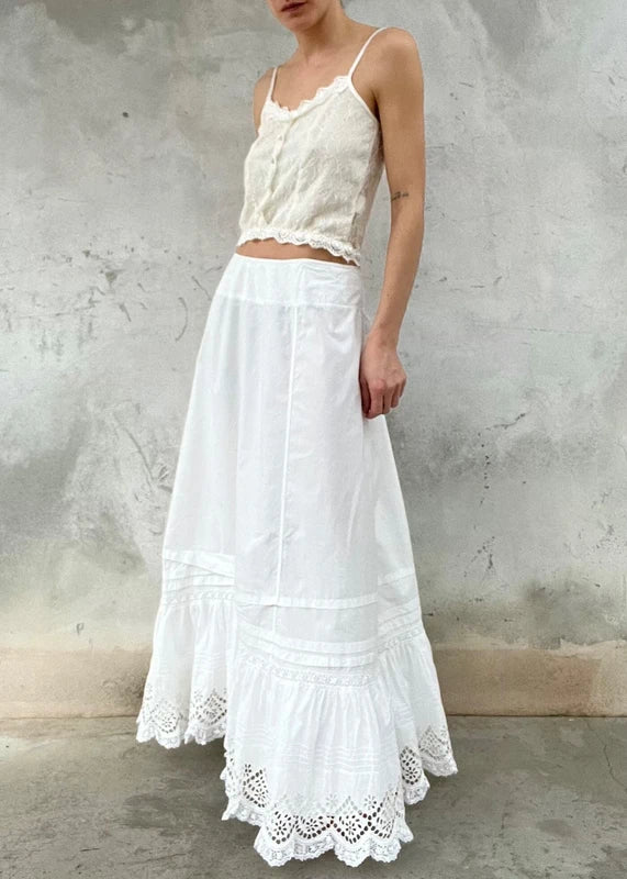 Top corto in pizzo