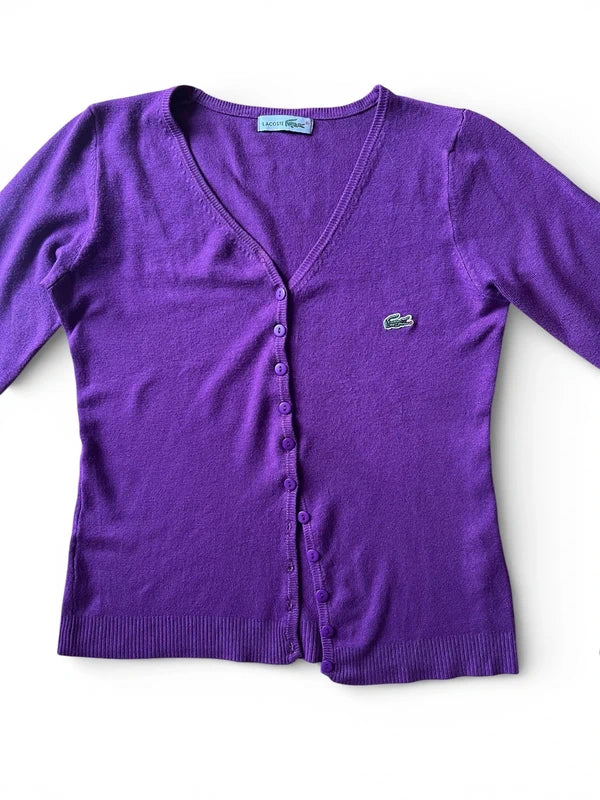 Lacoste cardigan viola