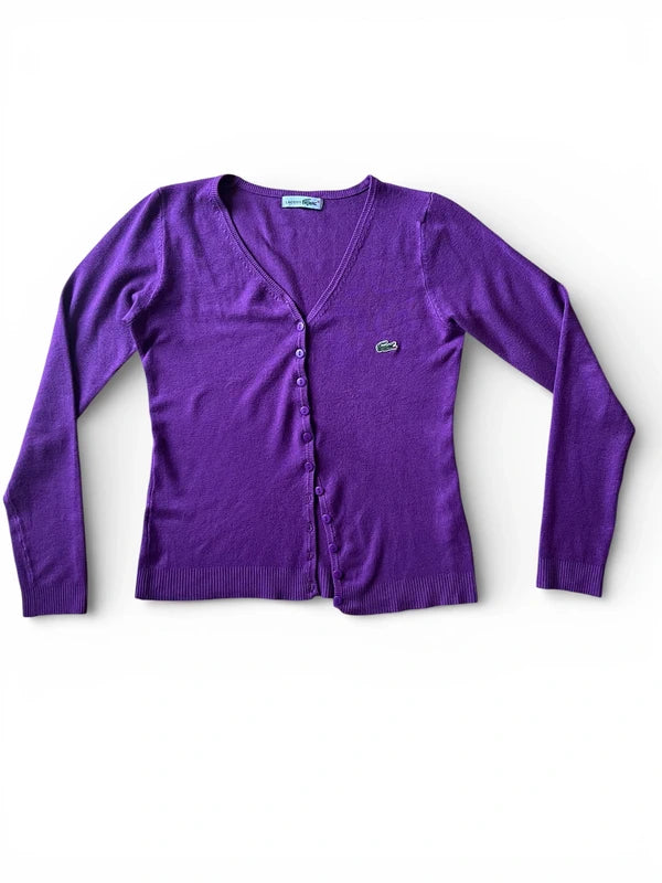 Lacoste cardigan viola