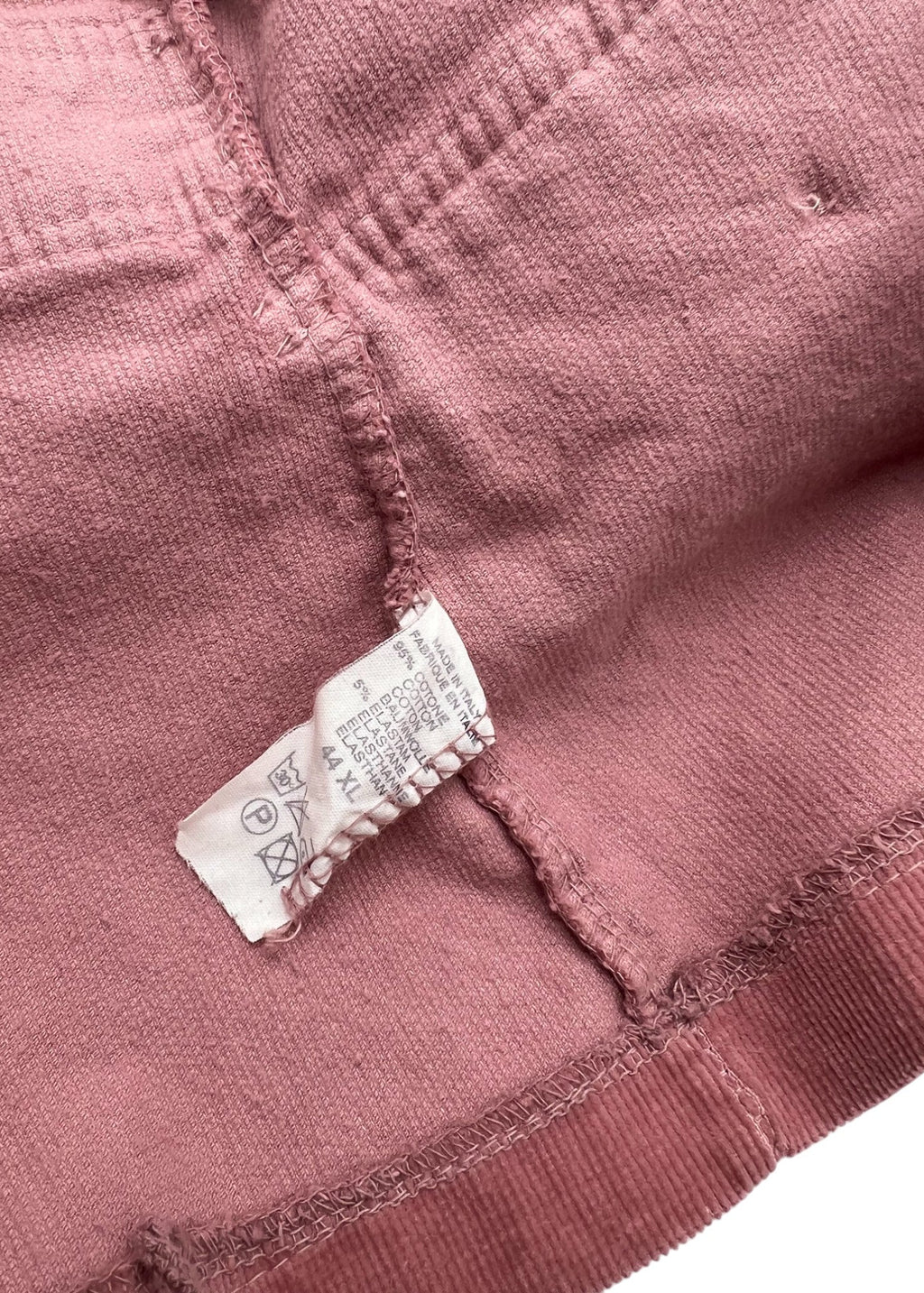 Giacca vintage di cotone rosa
