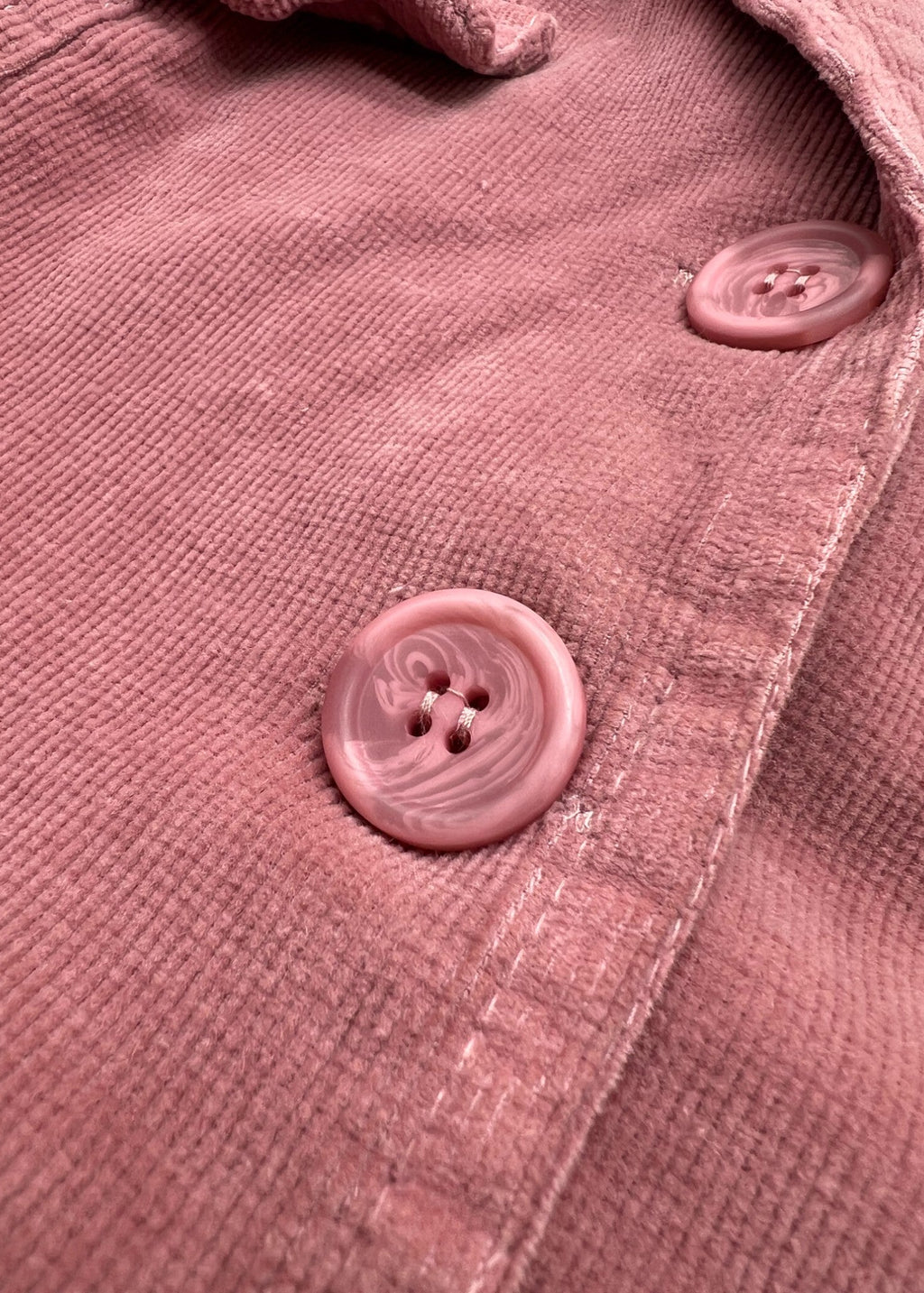 Giacca vintage di cotone rosa