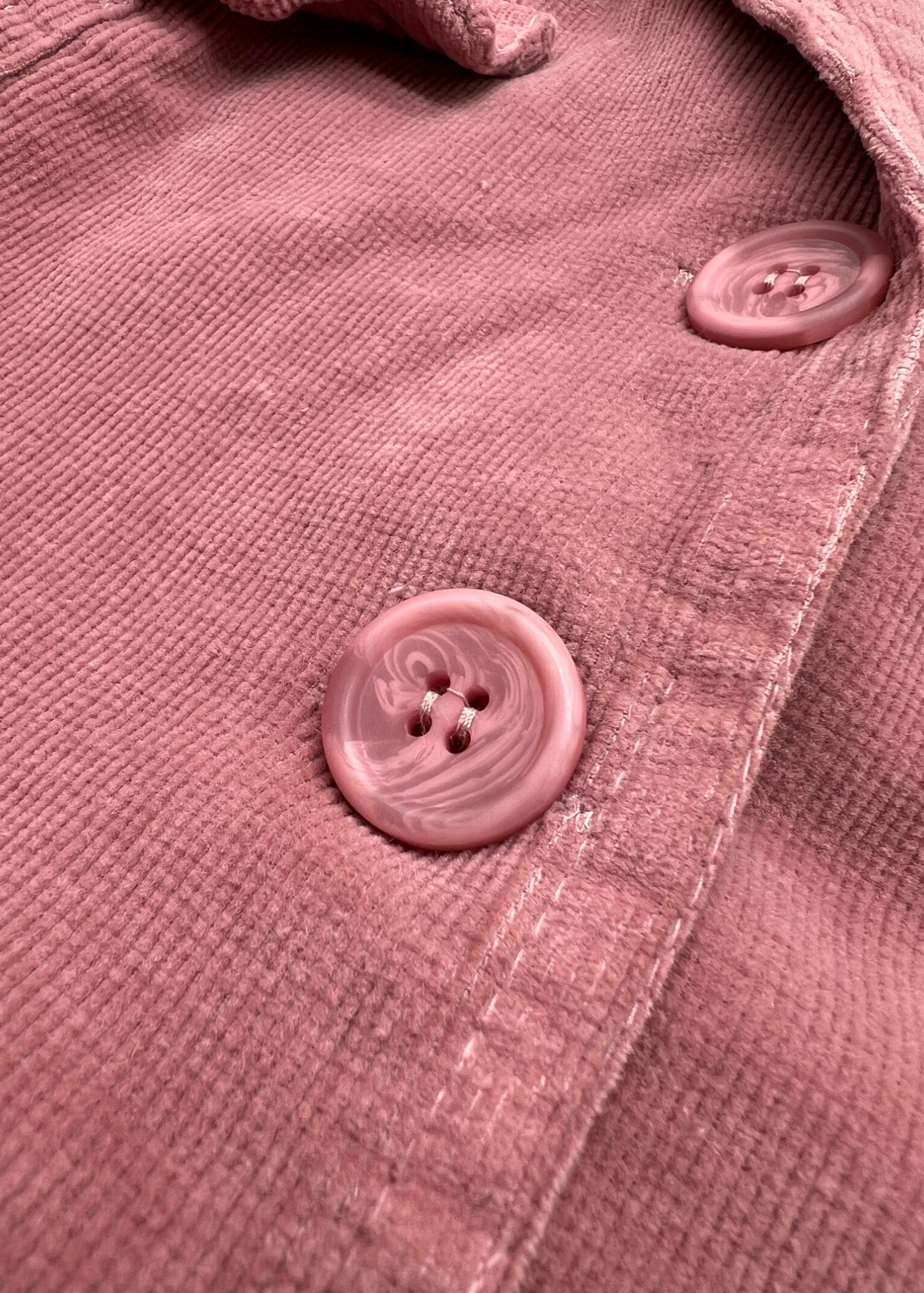 Giacca vintage di cotone rosa