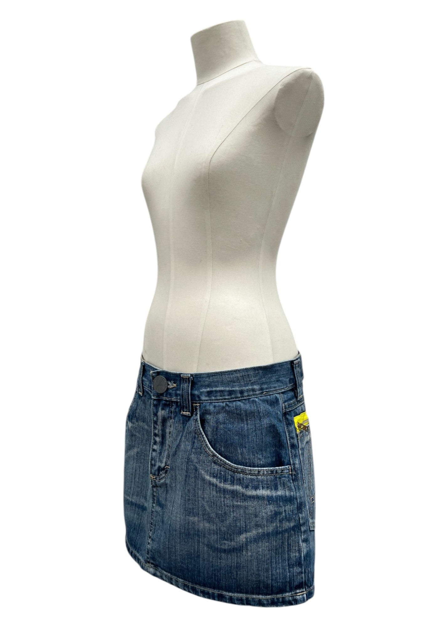 Minigonna in jeans anni 2000 - y2k