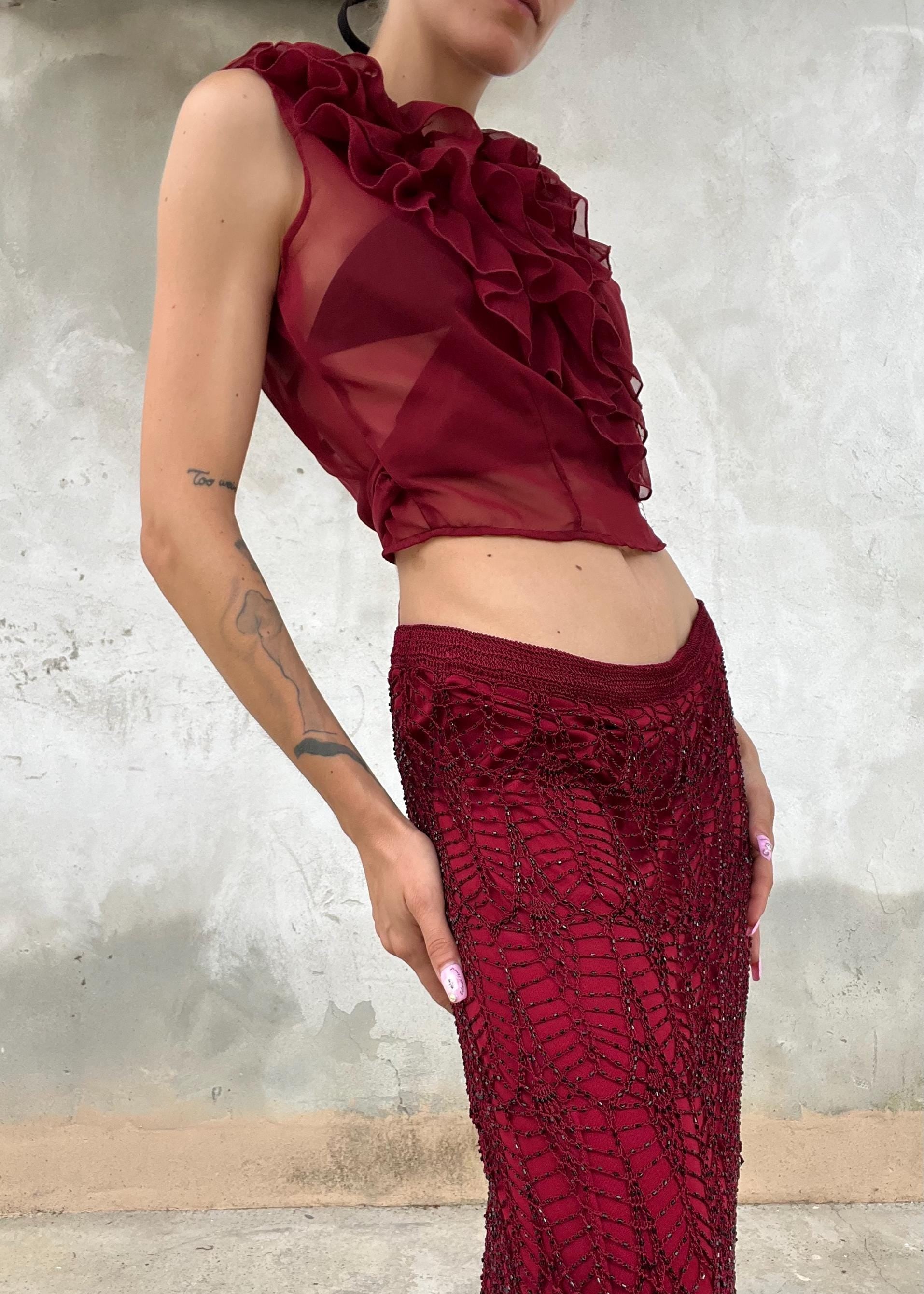 Camicia smanicate con Rouches