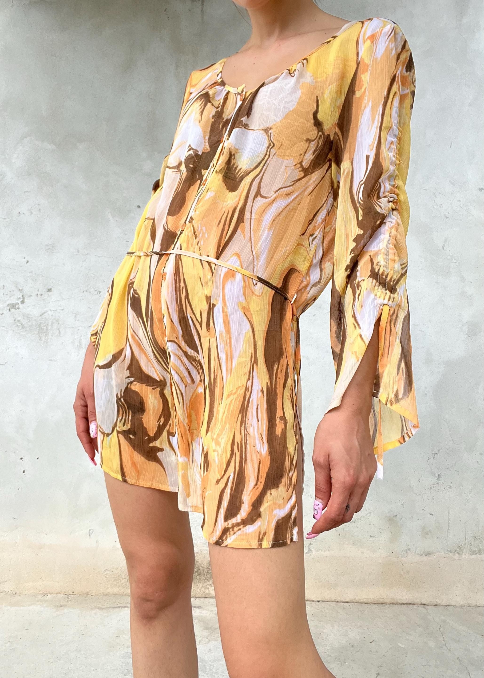 Camicia vintage estiva fantasia