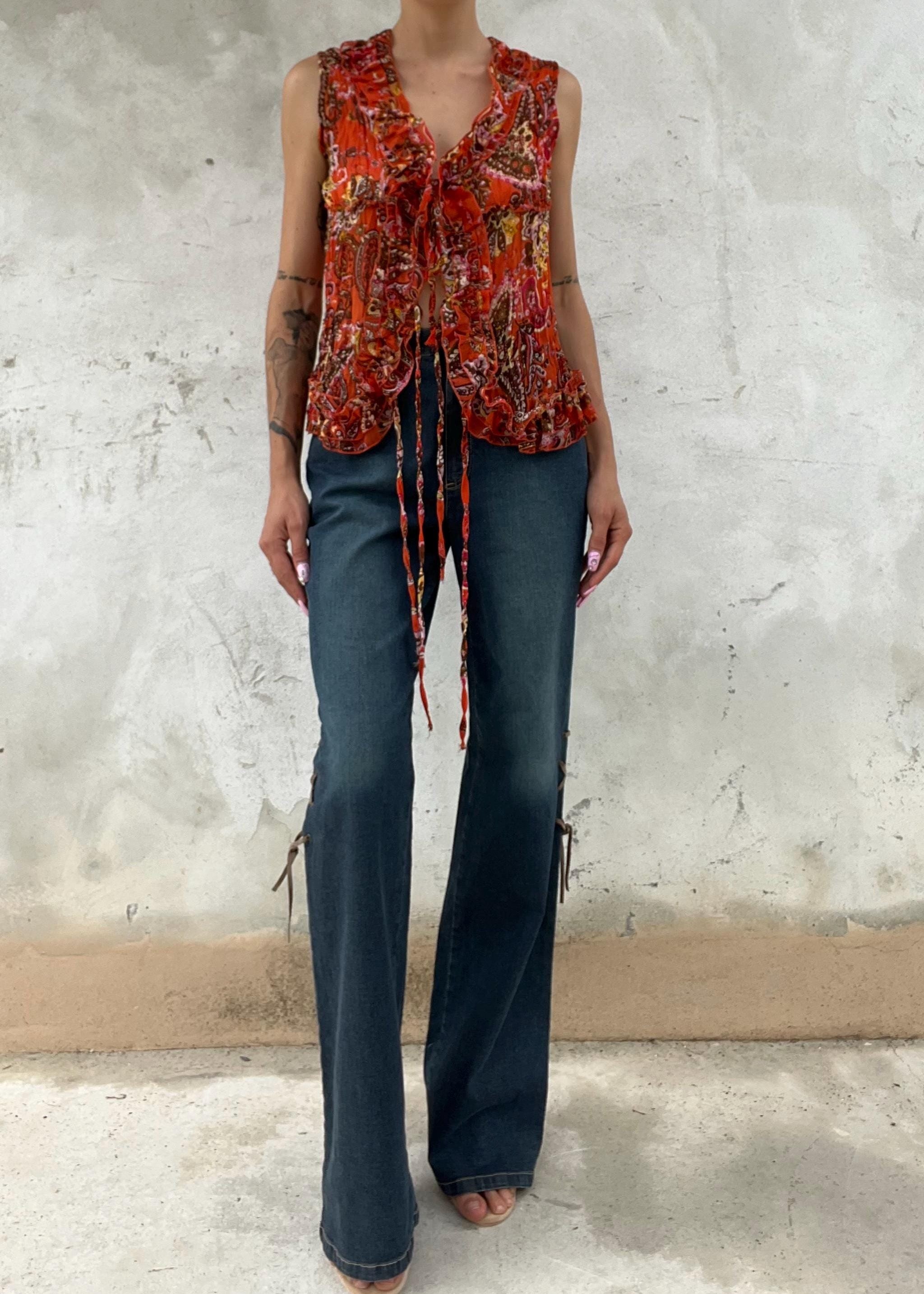 Pantaloni in jeans vintage