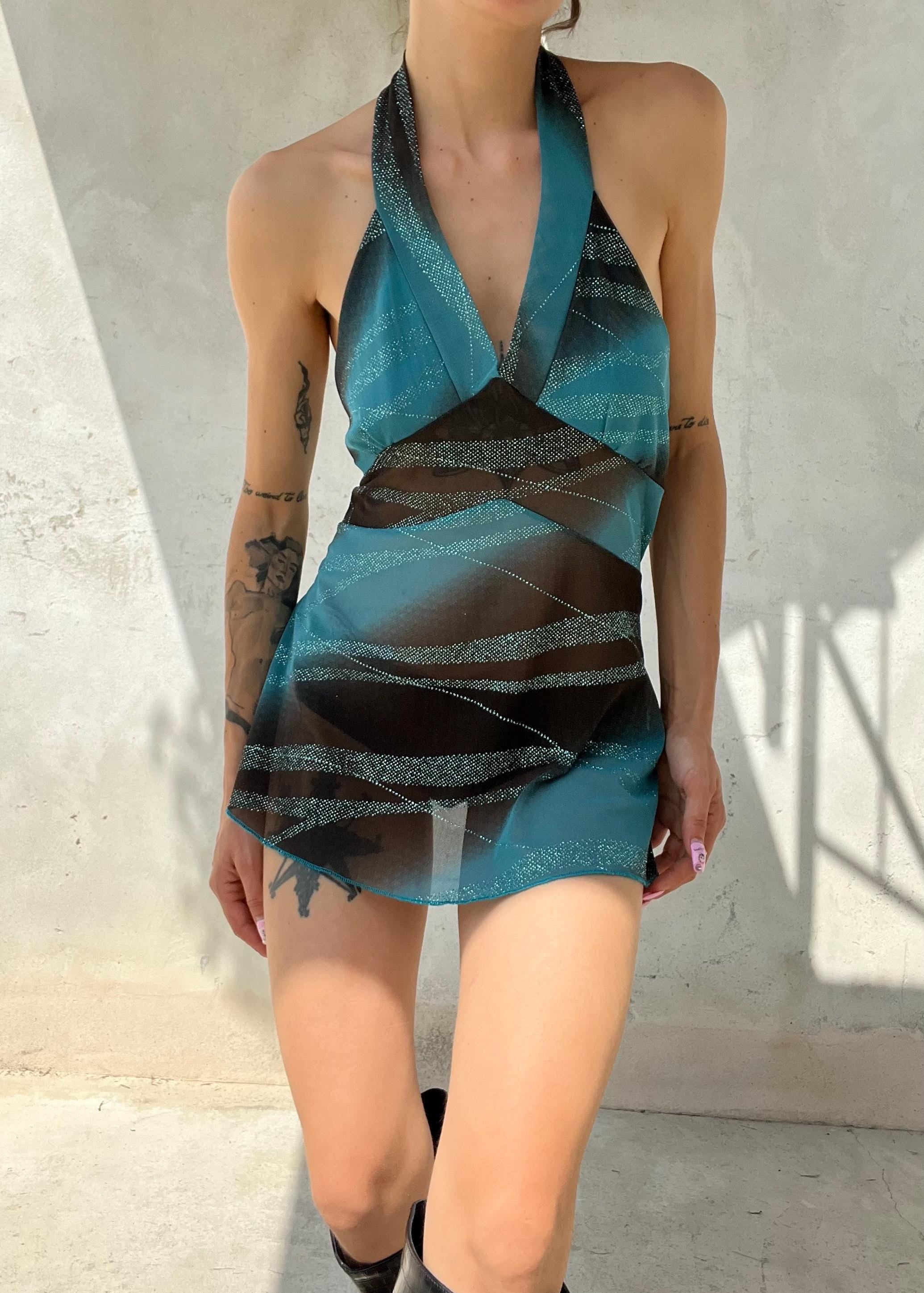 top mesh stampato con filo di lurex