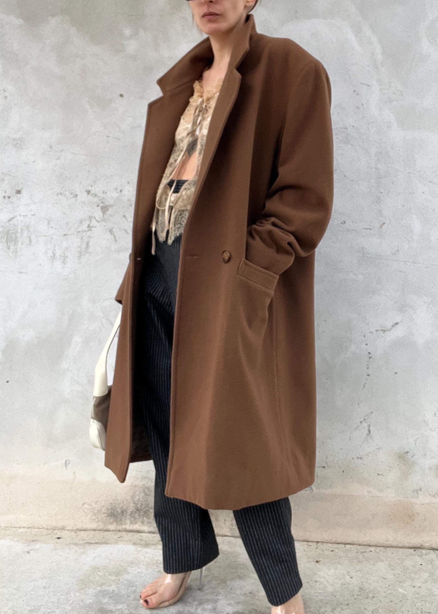 Cappotto misto lana da uomo
