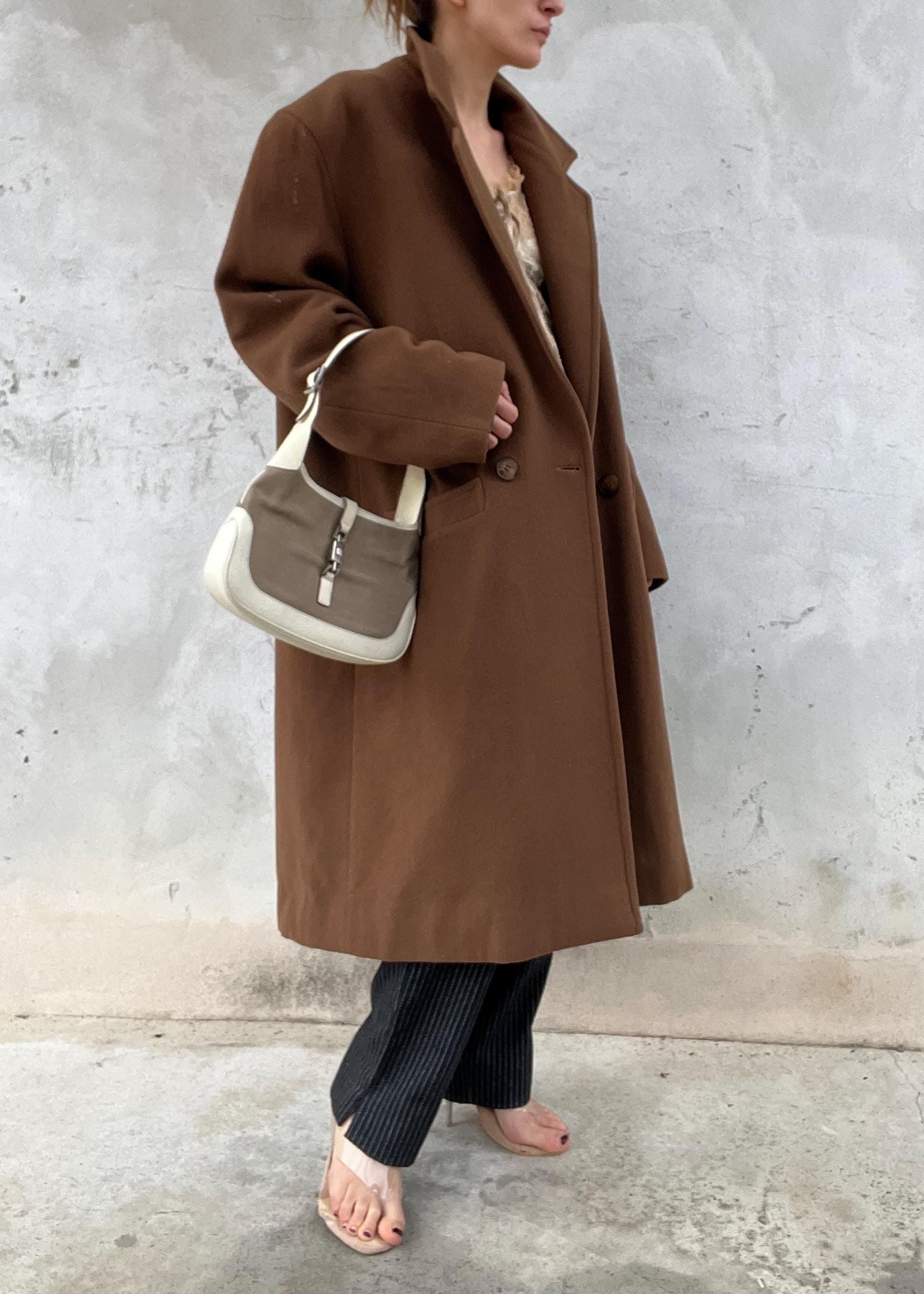 Cappotto misto lana da uomo