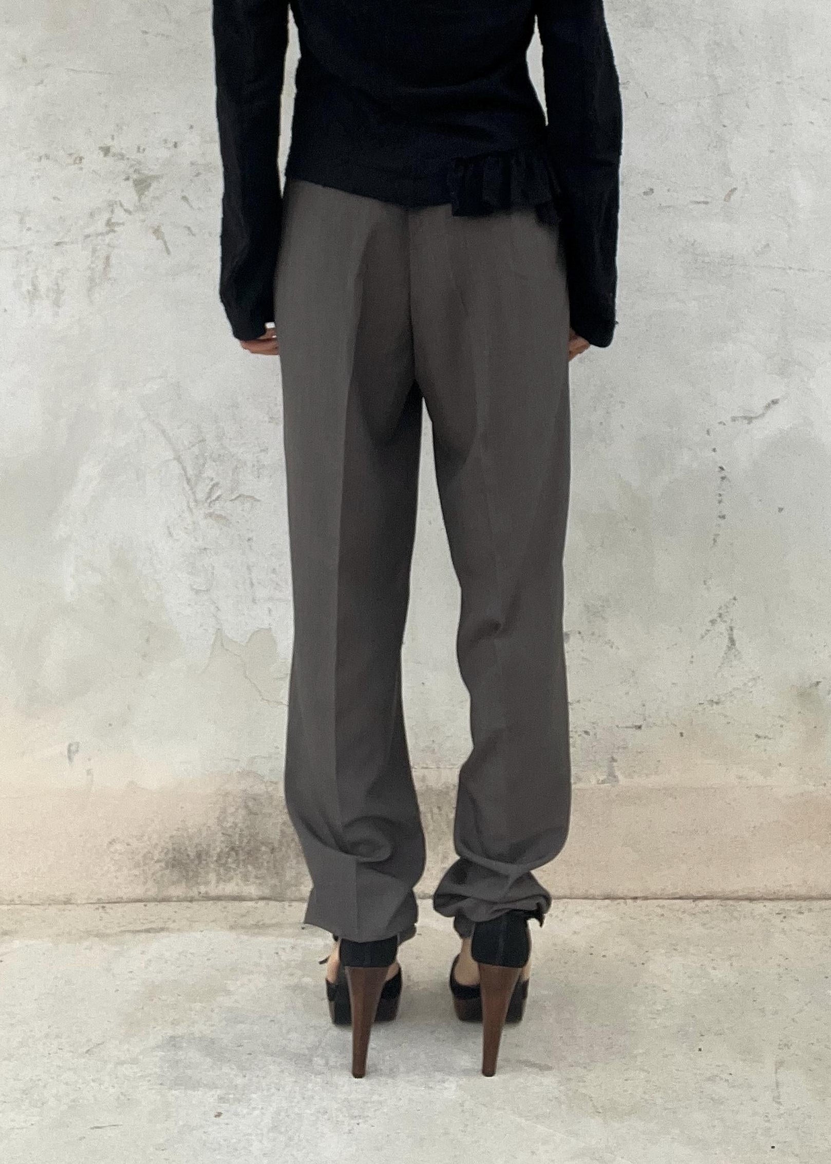 Pantaloni leggeri grigi