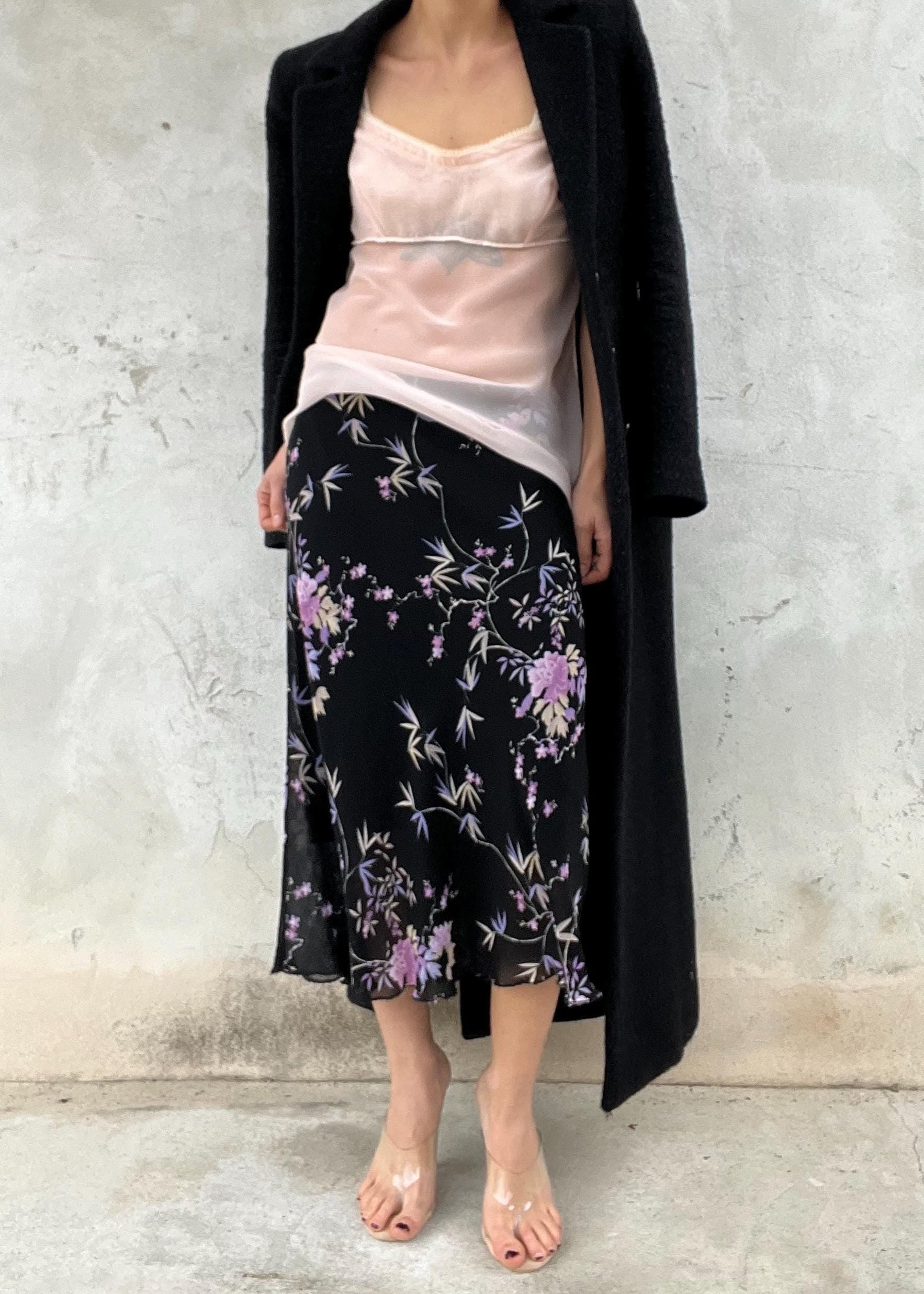 Gonna leggera a fiori