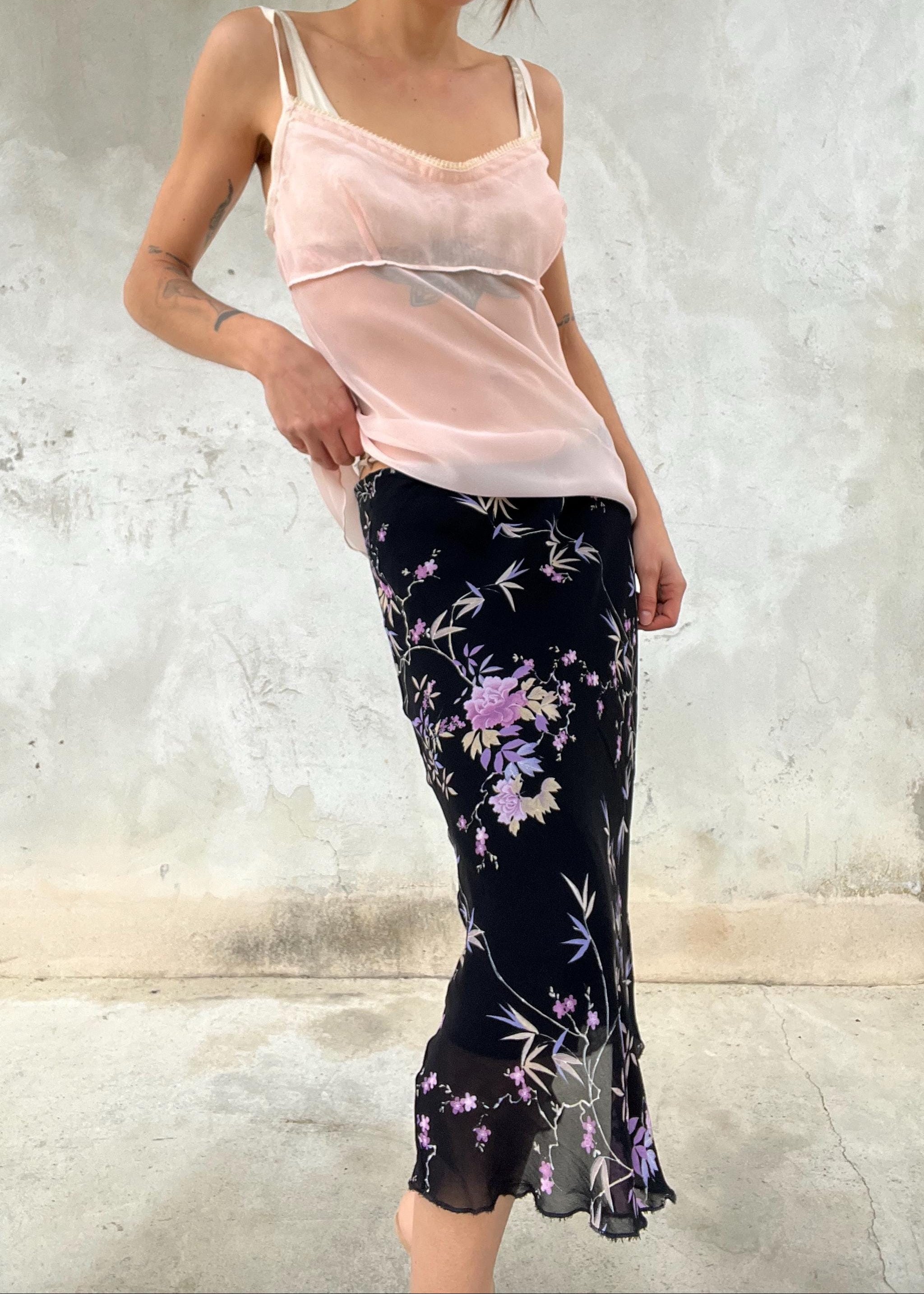 Gonna leggera a fiori