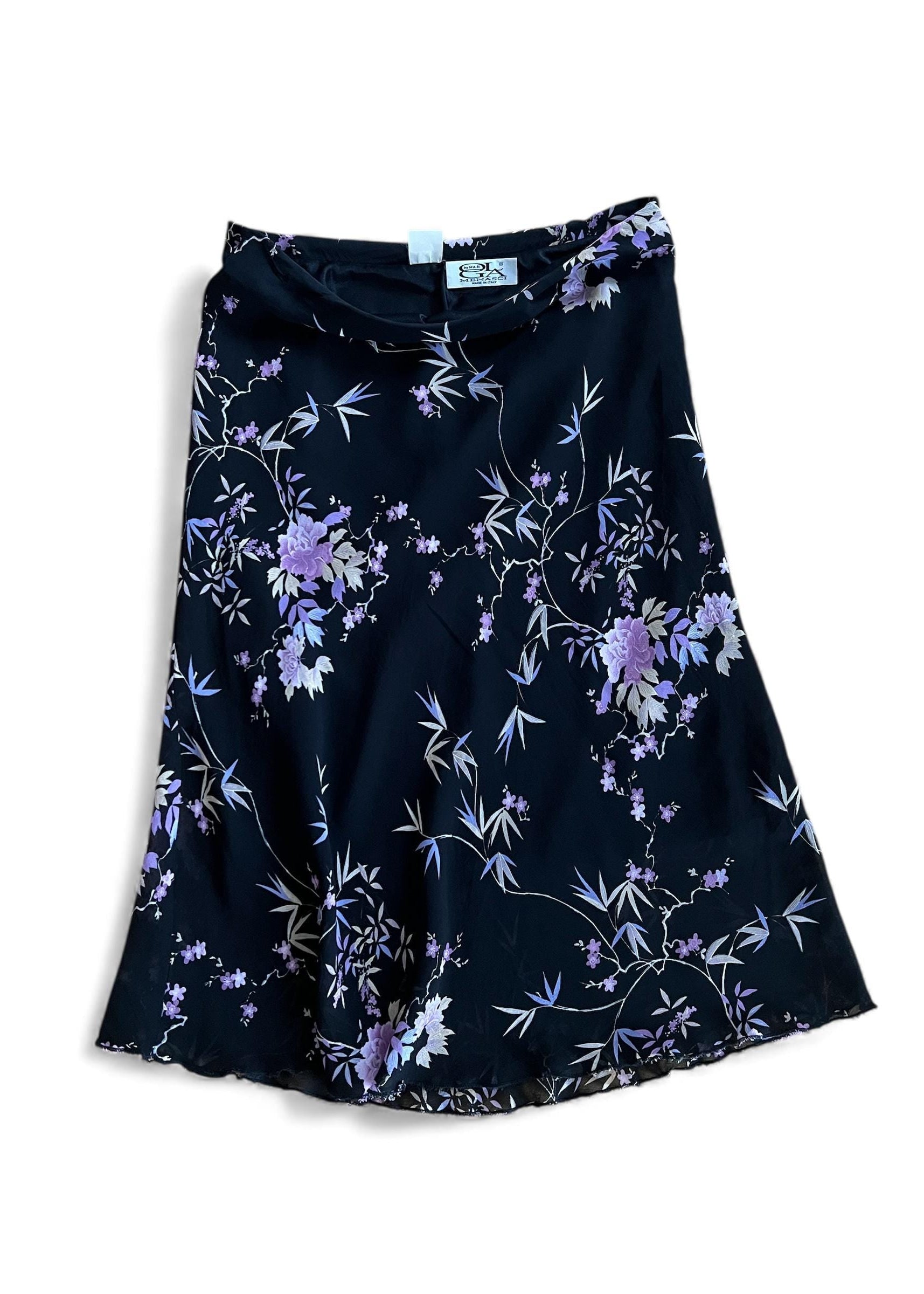 Gonna leggera a fiori