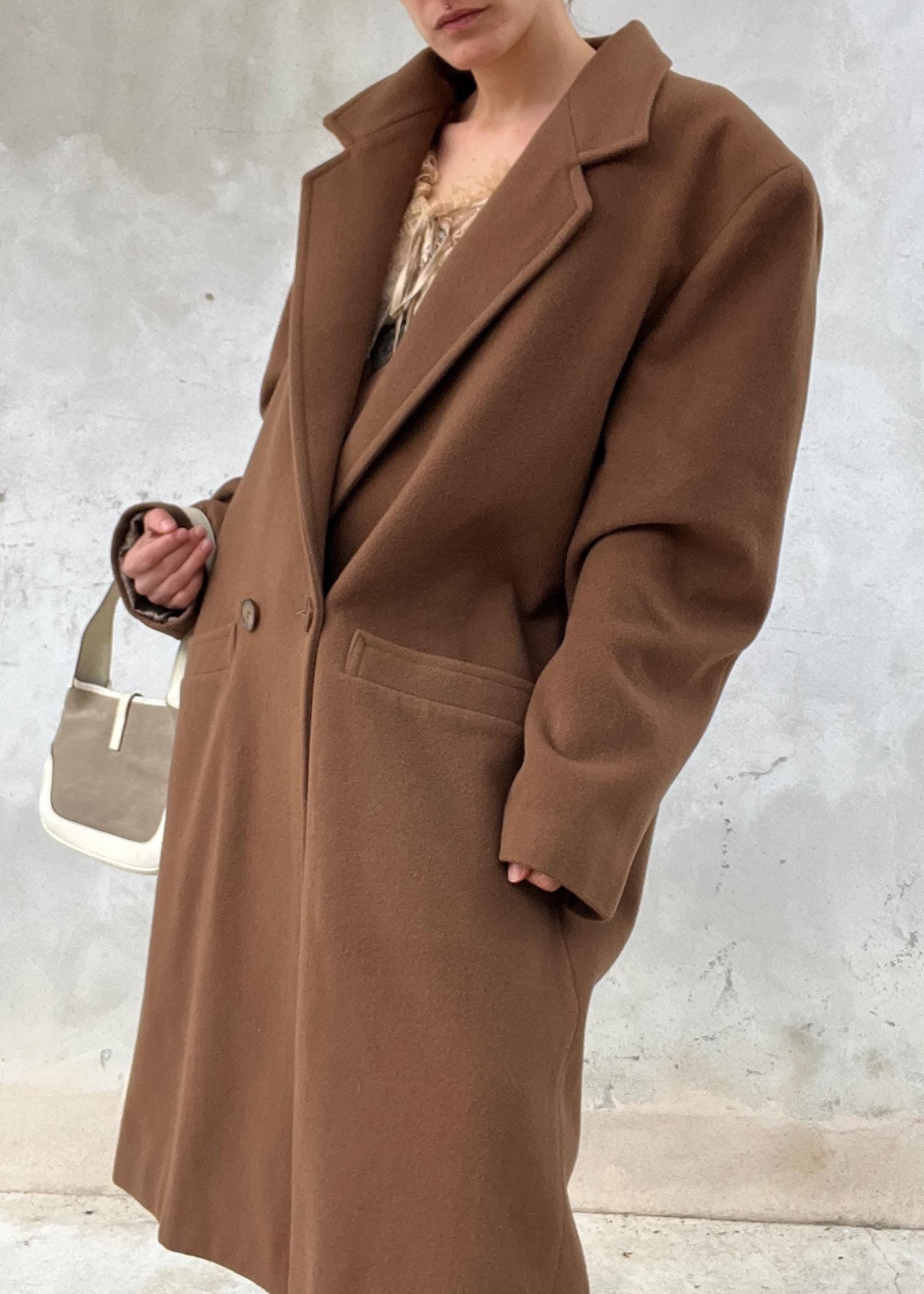 Cappotto misto lana da uomo