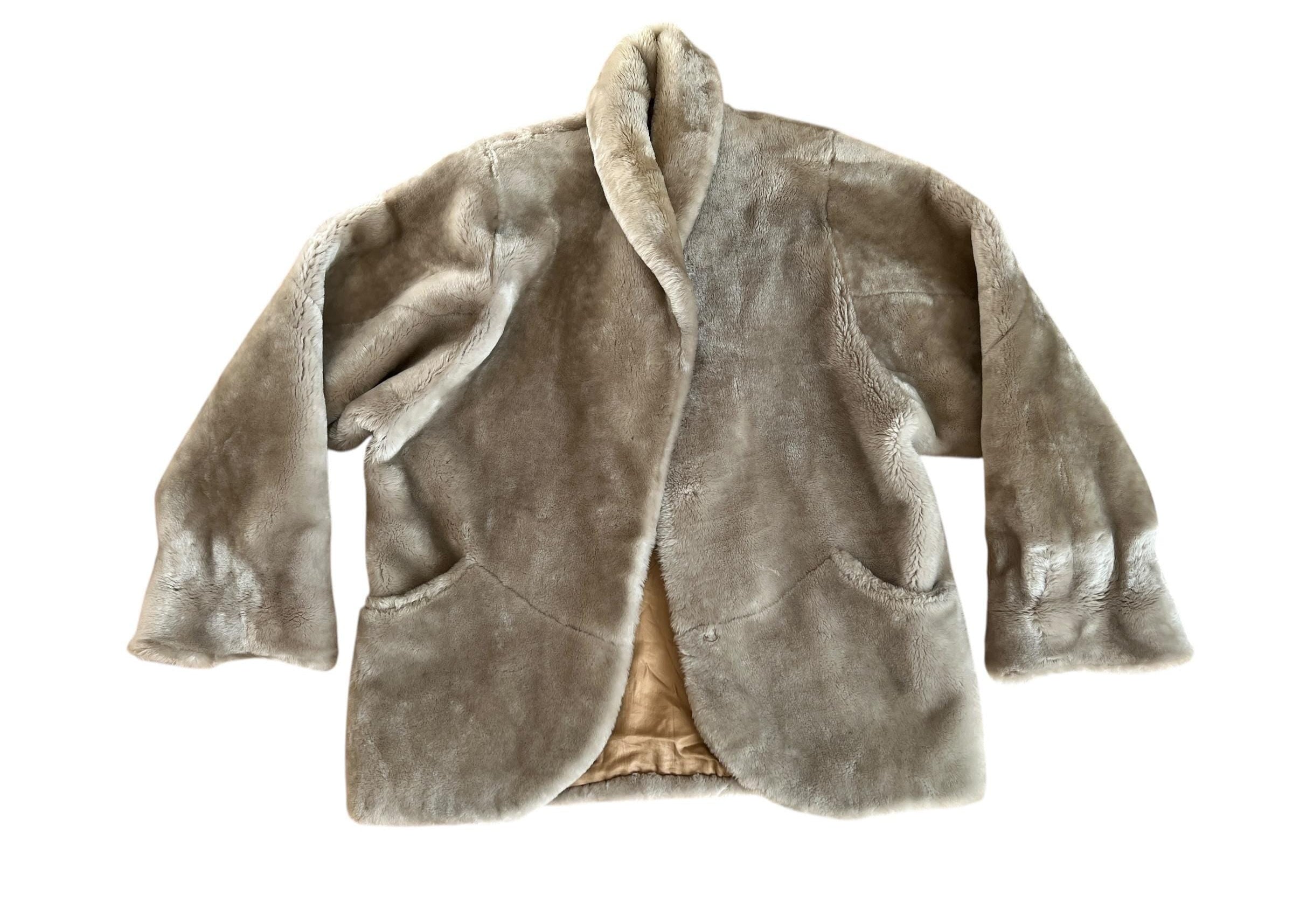 Eco fur color ghiaccio