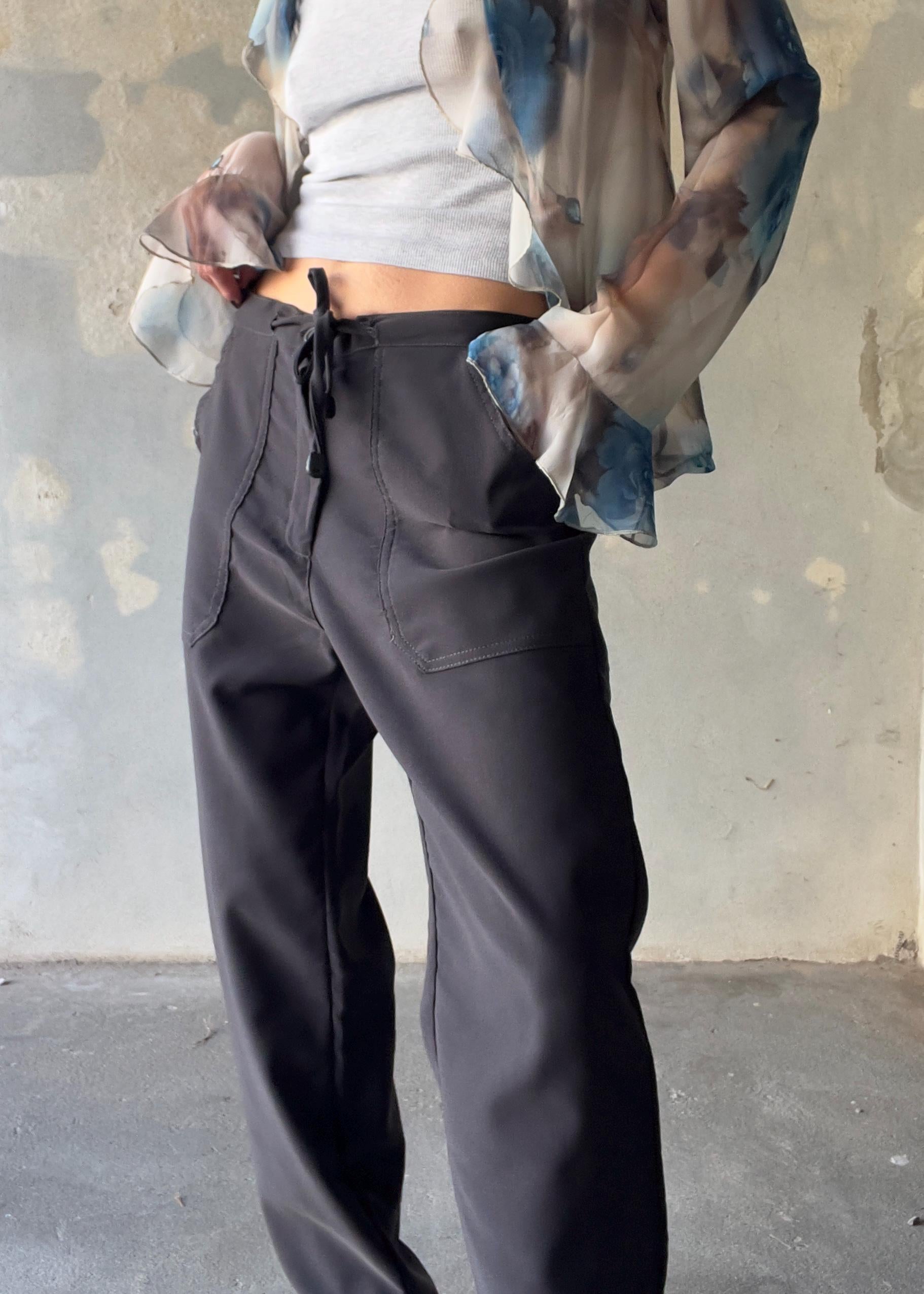 Pantaloni sporty grigi